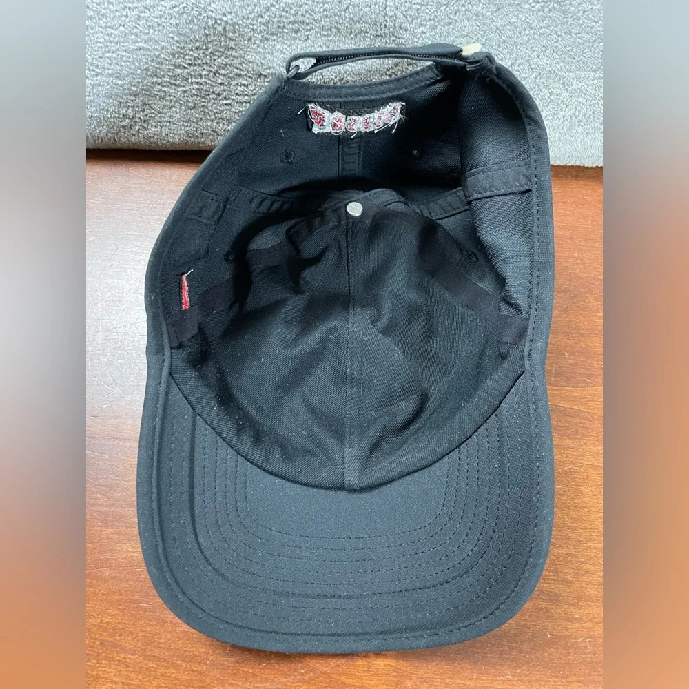 Nike Heritage86 HAT CAP MLB LOS ANGELES ANGELS Of Anaheim Black Red Embroidered - Picture 12 of 12